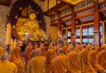 Việt Nam Phật Giáo, thống nhất giáo hội tăng già Bia Minh